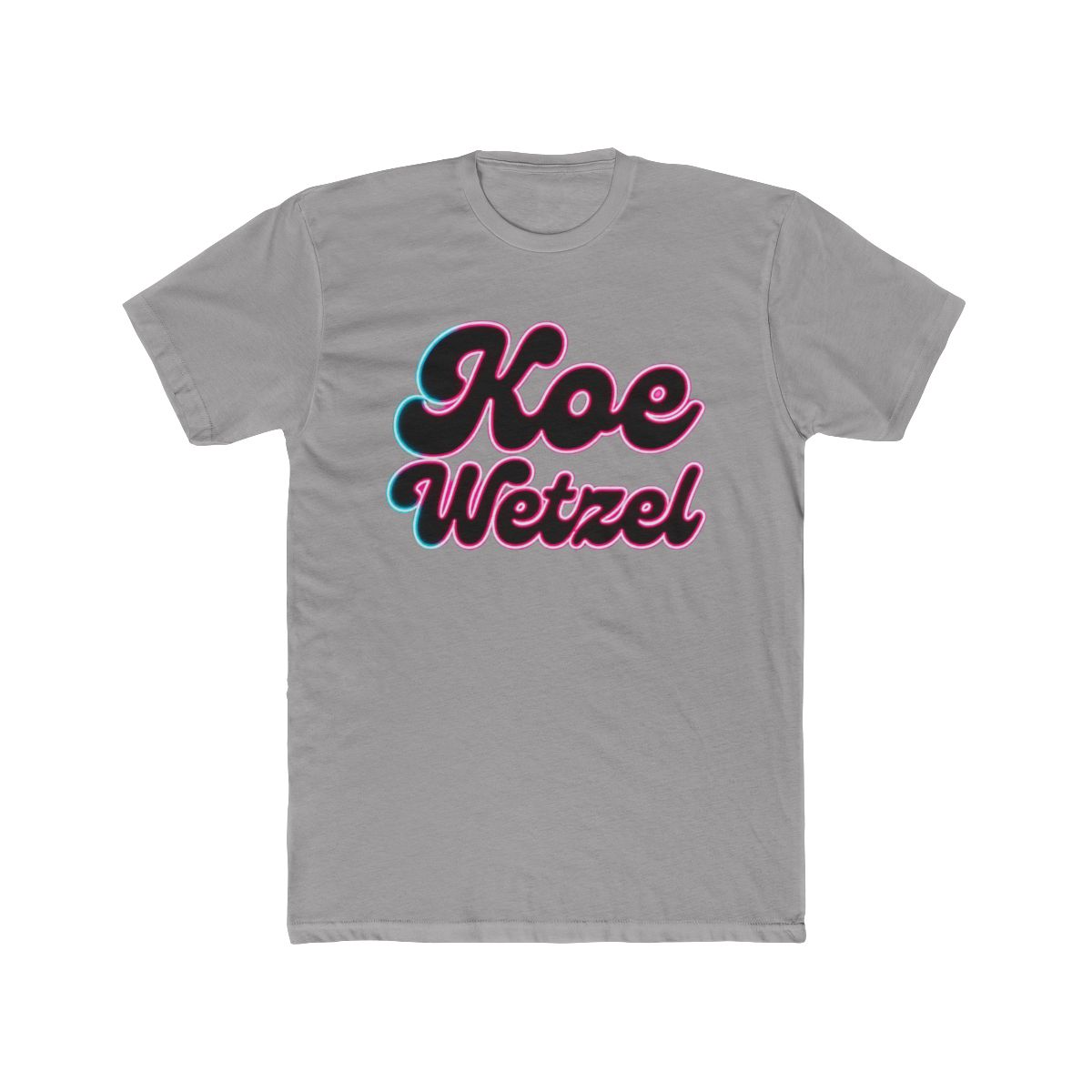Koe Wetzel Neon Outline - Official T-Shirts merchandise
