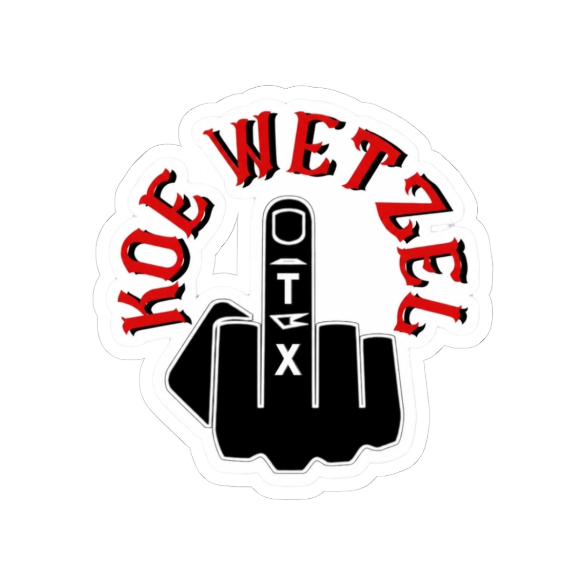 Koe Wetzel TX (Middle Finger)