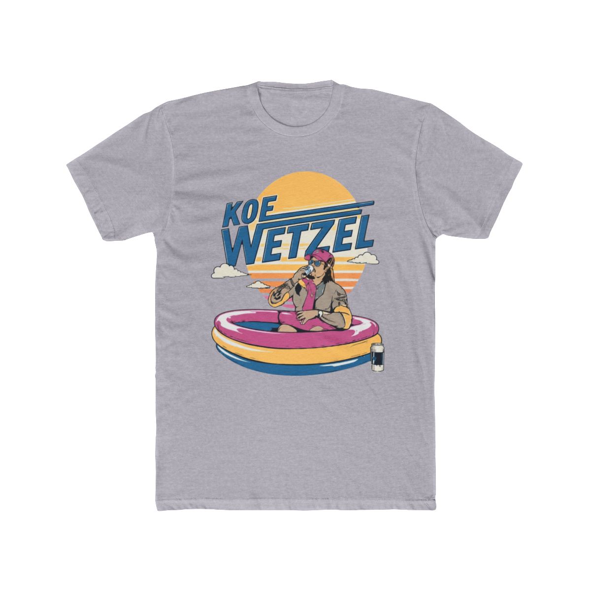 Koe Wetzel Pool Party Country Rock Graphic Design - alternate angle 4, merchandise