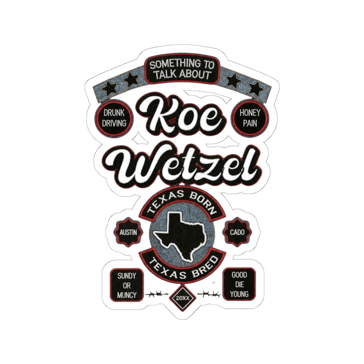 Koe Wetzel Patches Denim Jacket